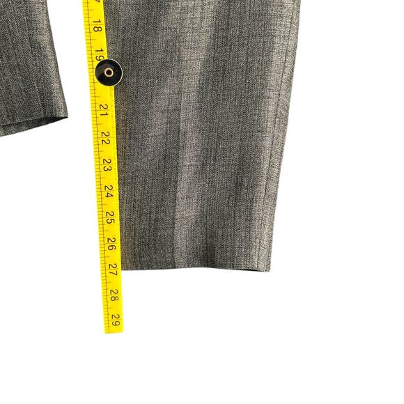 J.Crew Gray Flat Front Wool Blend Lined Formal Classic Trousers Pants Size‎ 4 - Picture 10 of 10